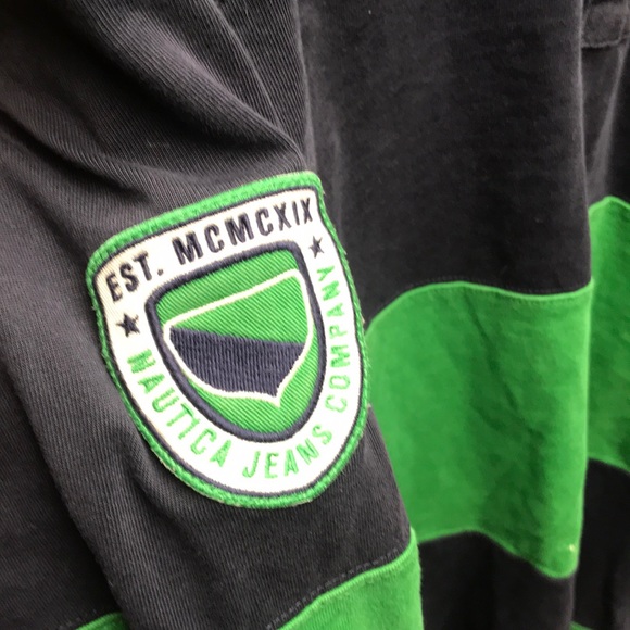 Nautica men’s rugby polo long sleeve - Picture 2 of 4